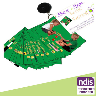 social and positive behaviour support cards for language and learning autism ndis