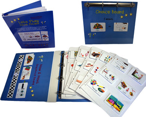 Preschool pack, Lets play PECS childrens choice folder