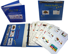 School pack, activity PECS Folder, Autism learning and language resource